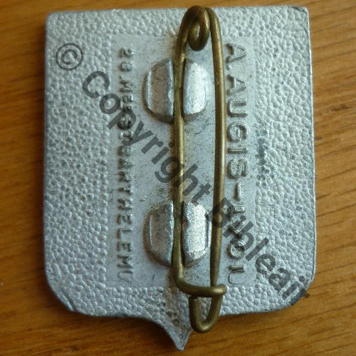 A1189NH BA.741 BA.749 EPA GRENOBLE  A.AUGIS LYON ST.BARTH 2Li Griffes Granuleux Alu Peint Src.RIGODANZO 12Eur(x2) 